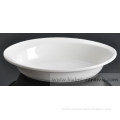 super pure plain white 11'' 12'' 13'' oval bowl